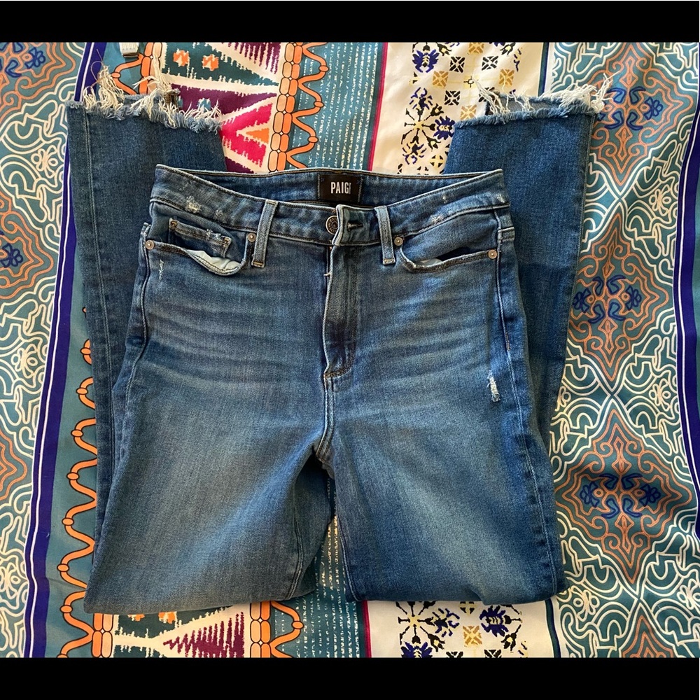 Paige Margo Ankle Peg Jeans 29